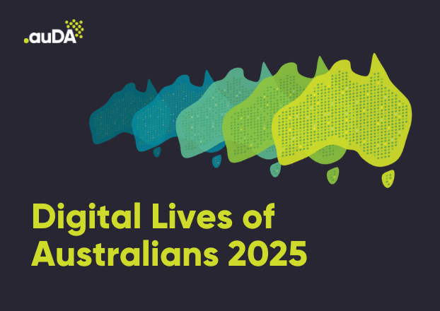 Cover image of the Digital Lives of Australians 2025 report.