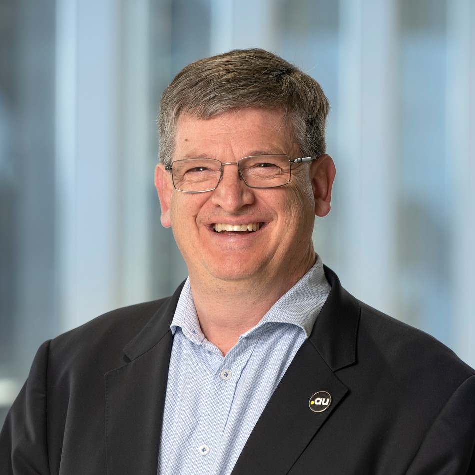 Pictured: auDA CEO Bruce Tonkin